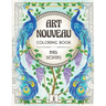 Art Nouveau Coloring Book: Bird Designs: (Exotic Birds, Blooms and Luscious Gardens)