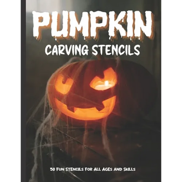 Pumpkin Carving Stencils: 50 Fun Stencils For All Ages and Skills (Halloween Crafts)