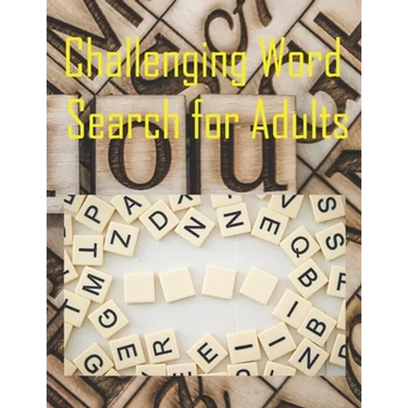 word Puzzle for Adults: Puzzle Books for Adults