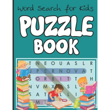 Word Search for Kids - Puzzle Book: English Educational Word Search Puzzles. Child Brain Exercise Book!