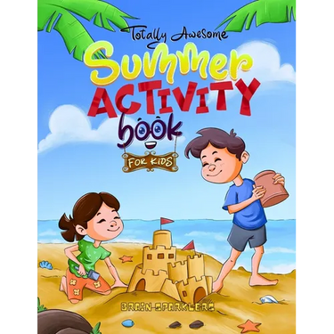 Totally Awesome Summer Activity Book for Kids: Fun Puzzles, Games, and Brain Challenges for Young Football Fans!