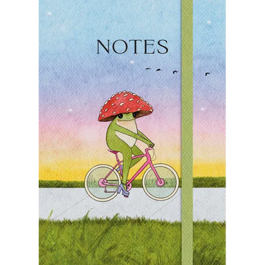 The Little Frog Notebook: A Beautiful 160-Page Lined Notebook Featuring the Internet's Beloved Mushroom Frog, from the Artist Maybell Eequay