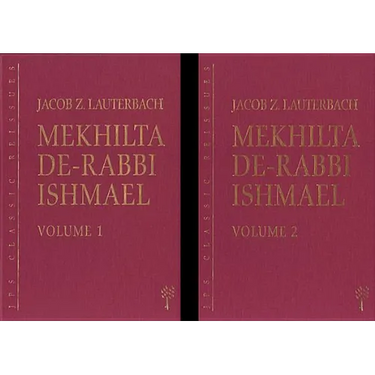 Mekhilta de-Rabbi Ishmael: Volume 1 & 2
