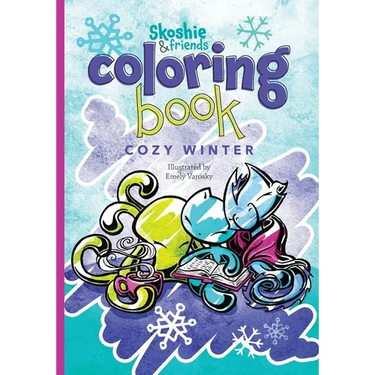 Skoshie & Friends Coloring Book: Cozy Winter