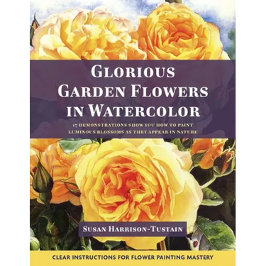 Glorious Garden Flowers in Watercolor