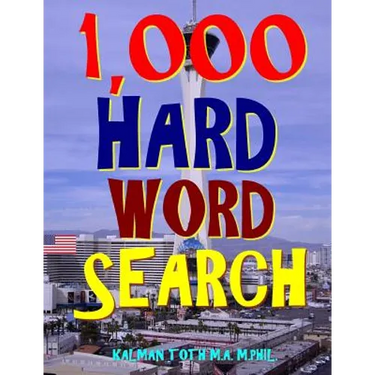 1,000 Hard Word Search: Puzzles to Improve Your IQ