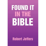Found It in the Bible