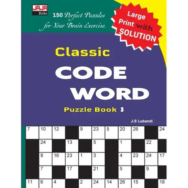 Classic CODE WORD Puzzle Book