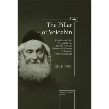 The Pillar of Volozhin: Rabbi Naftali Zvi Yehuda Berlin and the World of Nineteenth Century Lithuanian Torah Scholarship