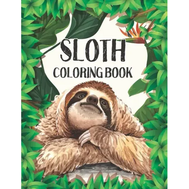 Sloth Coloring Book: Stress Relieving Sloth Designs (Animal coloring Book For Adults)