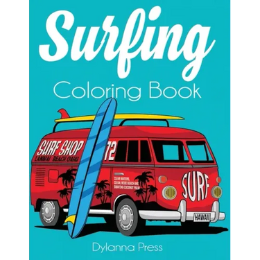 Surfing Coloring Book