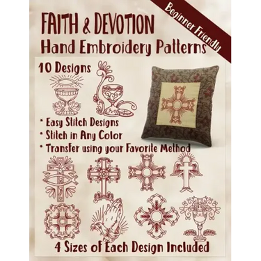 Faith and Devotion Hand Embroidery Patterns