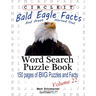 Circle It, Bald Eagle and Great Horned Owl Facts, Word Search, Puzzle Book