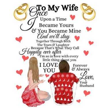 To My Wife Once Upon A Time I Became Yours & You Became Mine And We'll Stay Together Through Both The Tears & Laughter: 20th Anniversary Gifts For Wif
