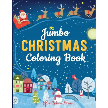 Jumbo Christmas Coloring Book