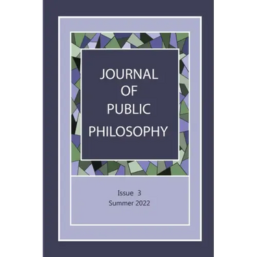 Journal of Public Philosophy: Issue 3