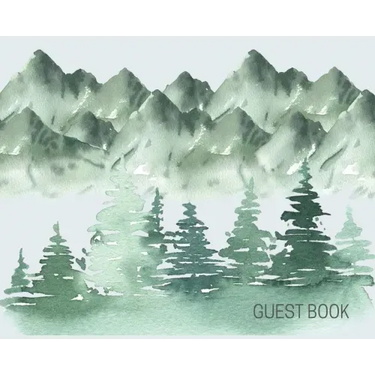 Landscape Guest Book to sign (Hardback)