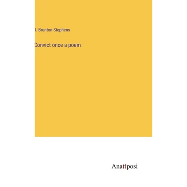 Convict once a poem
