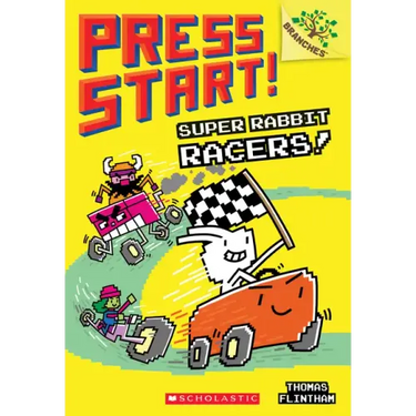 Super Rabbit Racers!: A Branches Book (Press Start! #3): Volume 3