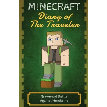 Minecraft Diary of The Traveler: Graveyard Battle Against Herobrine