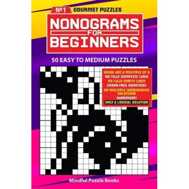 Nonograms for Beginners: 50 Easy to Medium Puzzles