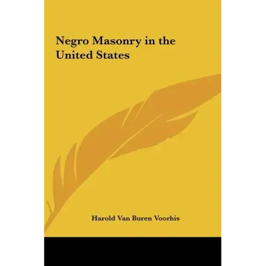 Negro Masonry in the United States