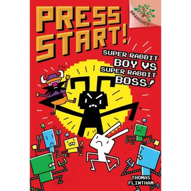 Super Rabbit Boy vs. Super Rabbit Boss!: A Branches Book (Press Start! #4): Volume 4