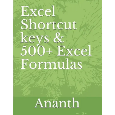 Excel shortcut keys & 500+ Excel Formulas