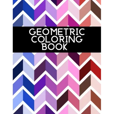 Geometric Coloring Book: For Adults Relaxation