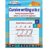Cursive writing a to z: cursive handwriting workbook - cursive alphabet - Tracing and practice English letters a-z and A-Z for beginners