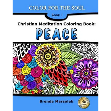 Christian Meditation Coloring Book: Peace