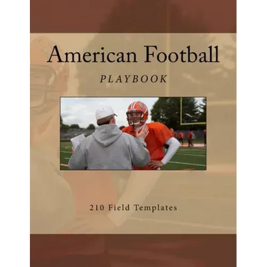 American Football Playbook: 210 Field Templates