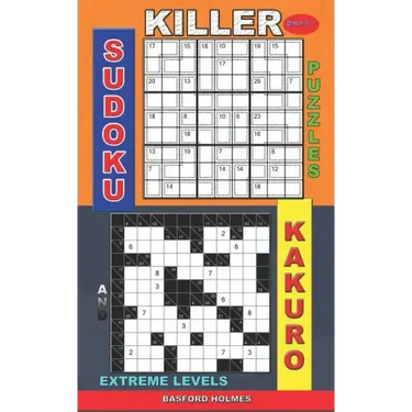 Killer sudoku puzzles and Kakuro.: Extreme levels.