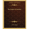 The Origin of Sanskrit