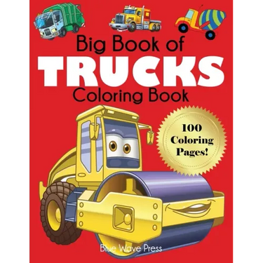 Big Book of Trucks Coloring Book