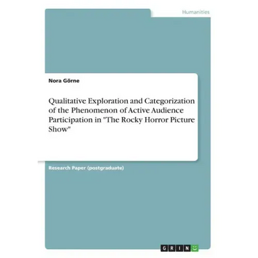 Qualitative Exploration and Categorization of the Phenomenon of Active Audience Participation in "The Rocky Horror Picture Show"