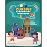 Cursive Handwriting Workbook For Kids: 3 in 1 Practice Book to Learn Tracing Letters, Writing Words and Sentences for School or Home use
