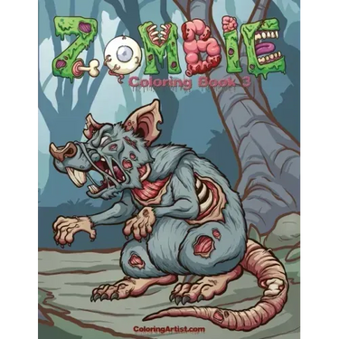 Zombie Coloring Book 3
