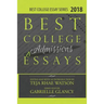 Best College Essays 2018: America's Best College Admissions Essays