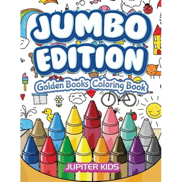 Jumbo Edition: Golden Books Coloring Book