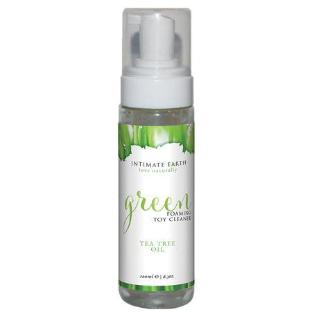 Intimate Earth Green Foaming Toy Cleaner with Tea Tree Oil 6.3 oz. by Sexology
