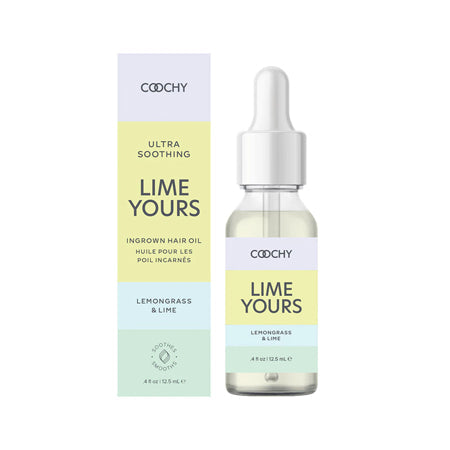 Coochy Ultra Soothing Ingrown Hair Oil Lemongrass Lime .5 fl. oz. 15 ml by Sexology