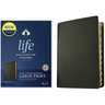 KJV Life Application Study Bible, Third Edition, Large Print (Genuine Leather, Black, Indexed, Red Letter)