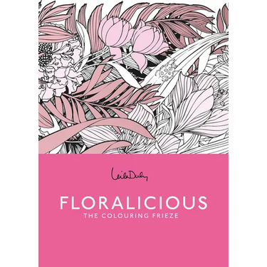 Floralicious: A Coloring Frieze