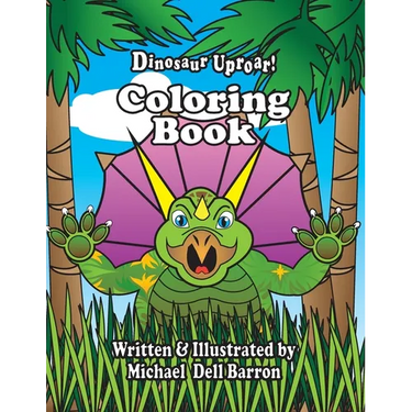 Dinosaur Uproar! Coloring Book