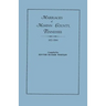 Marriages of McMinn County, Tennessee, 1821-1864
