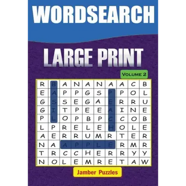 Word Search Large Print - Volume 2