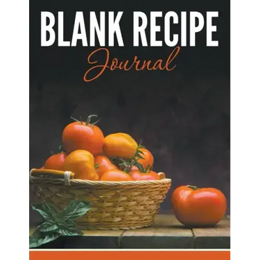 Blank Recipe Journal