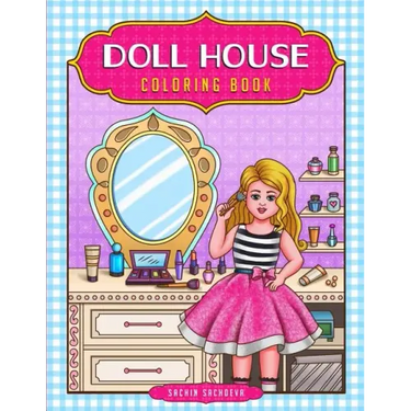 Doll House Coloring Book