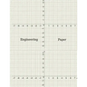 Engineering Paper: Quad Rule graph paper,8.5 x 11 (5x5 graph paper) 100 pages